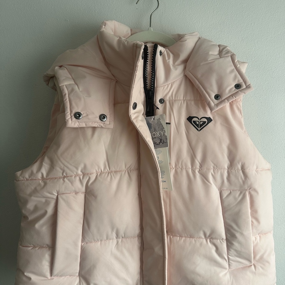 Roxy woman’s Pink Puffer Vest